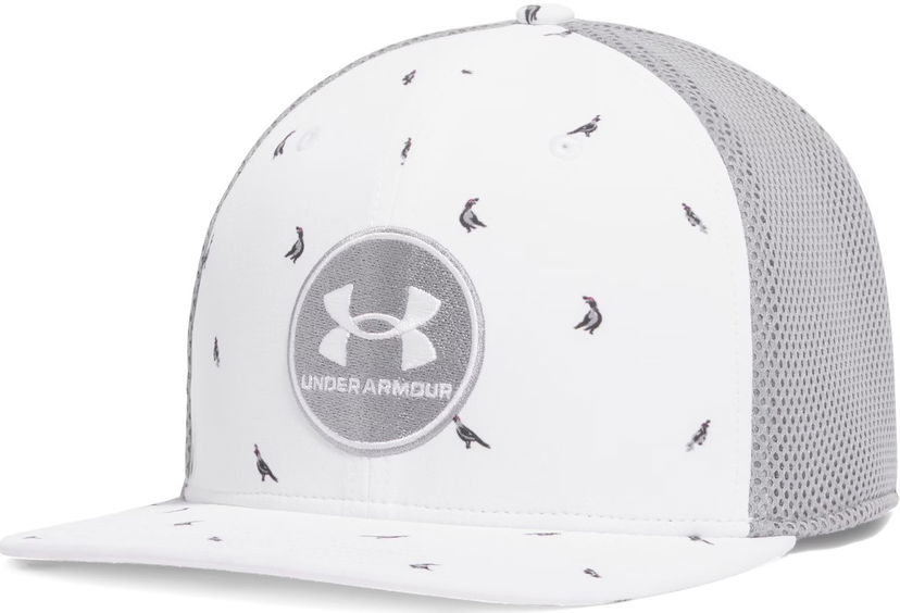 Korkki Under Armour Iso-Chill Drive Low STR Trucker Hat Valkoinen | 1389887-100