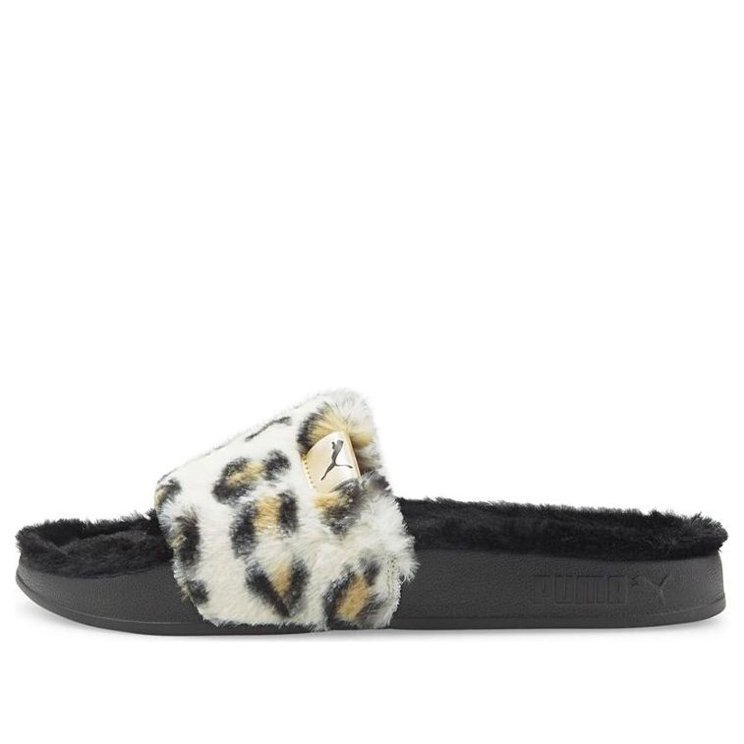 Tennarit ja kengät Puma Leadcat 2.0 Faux Fur Leopard Slides Ruskea | 385804-01, 0
