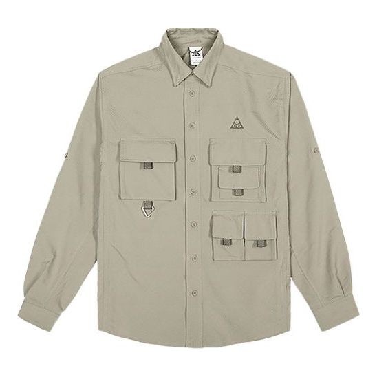 Paita Nike ACG ACG Dri-FIT UV Trail Long Sleeve Shirt Beige | DB1014-087