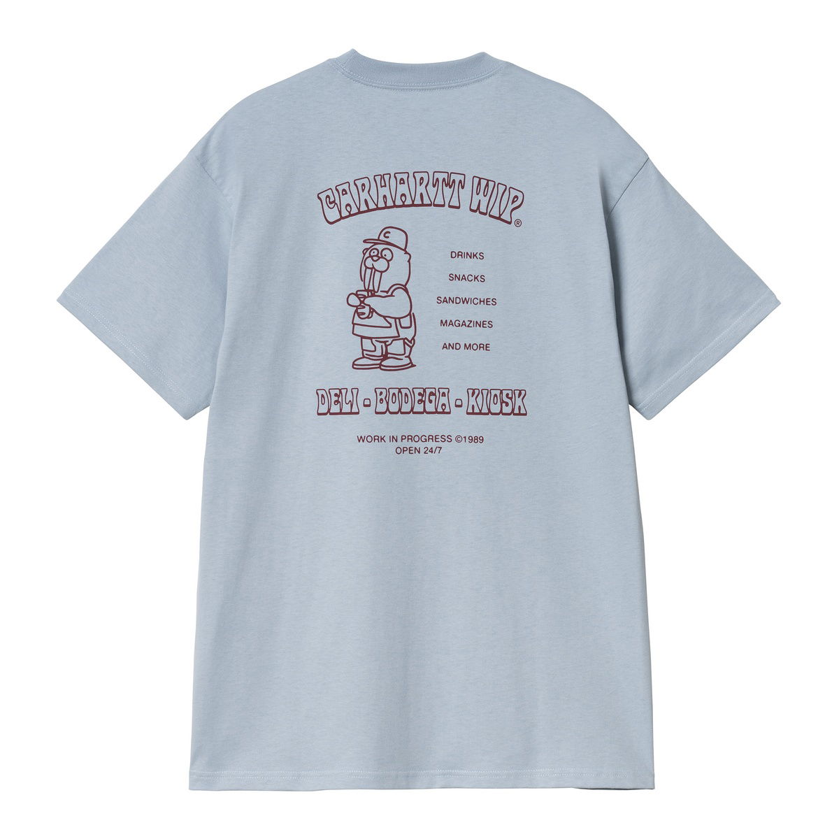 T-paita Carhartt WIP Carhartt WIP Sandwich Graphic T-Shirt Sininen | I035230_9, 1