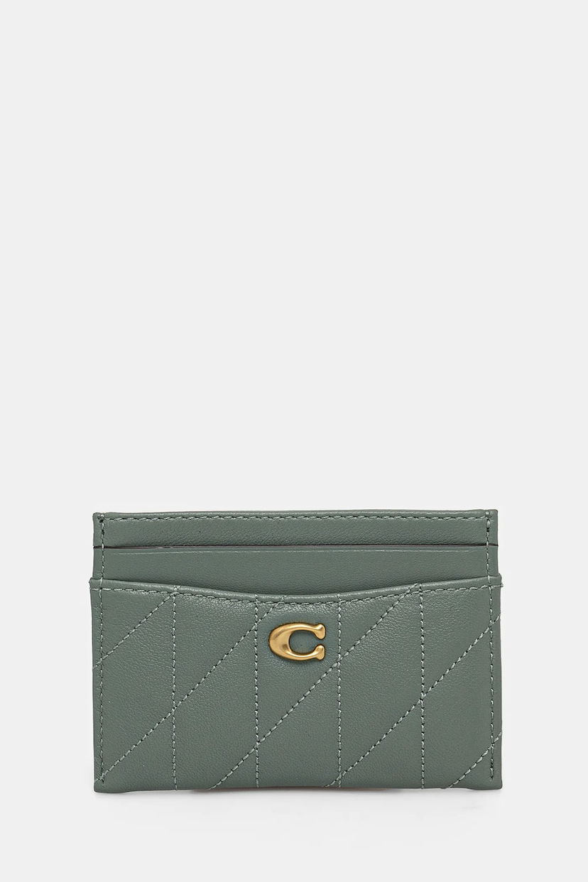 Lompakko Coach Coach Essential Card Case Vihreä | CM434