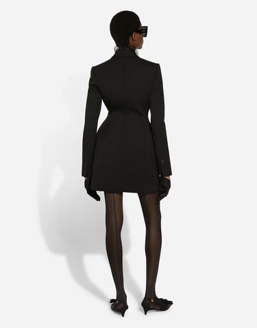 Takki Dolce & Gabbana Double Breasted Jacket Musta | F27CVTFUBGEN0000, 3