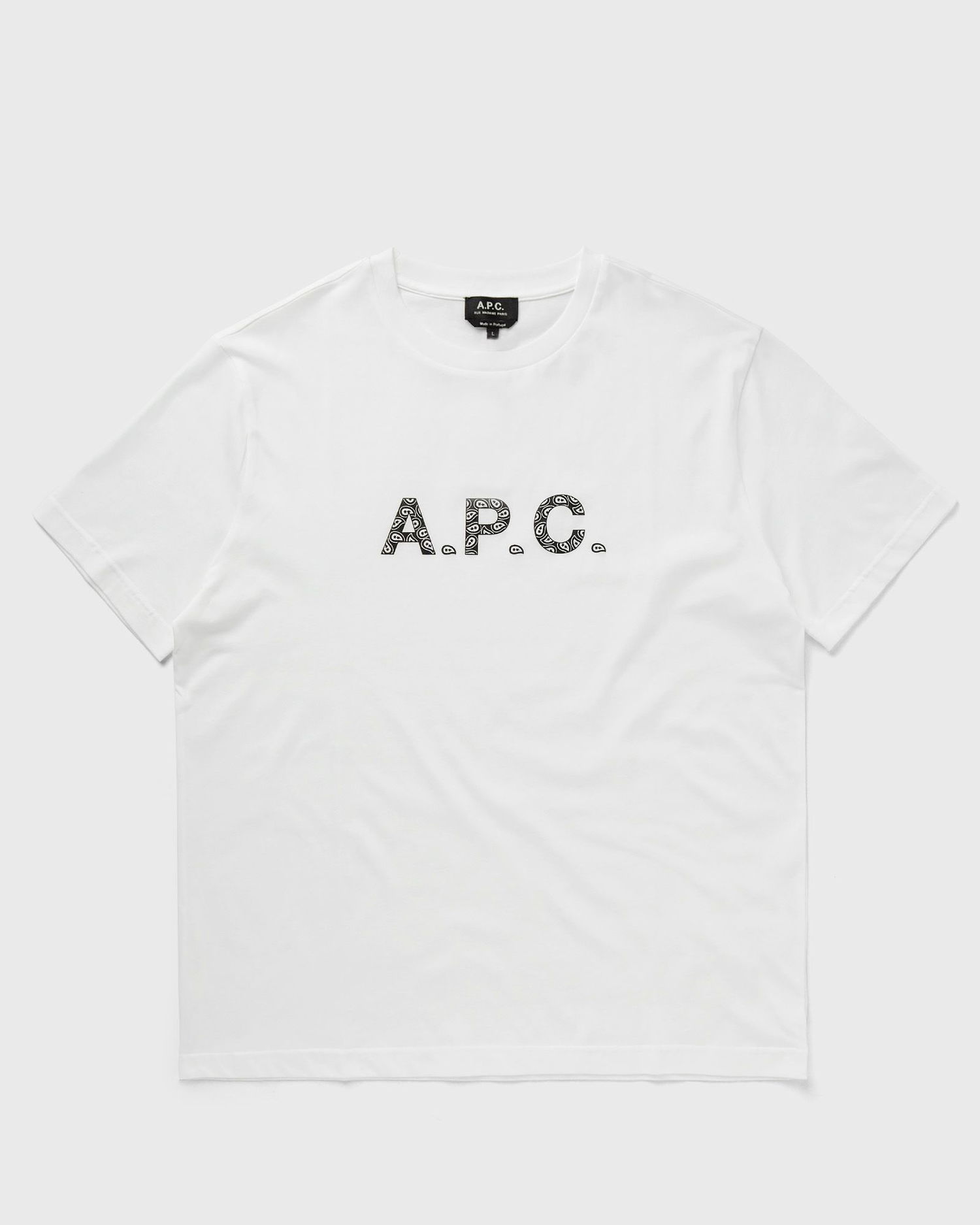 T-paita A.P.C. James Tee Valkoinen | COEIO-H26347-TAG, 0