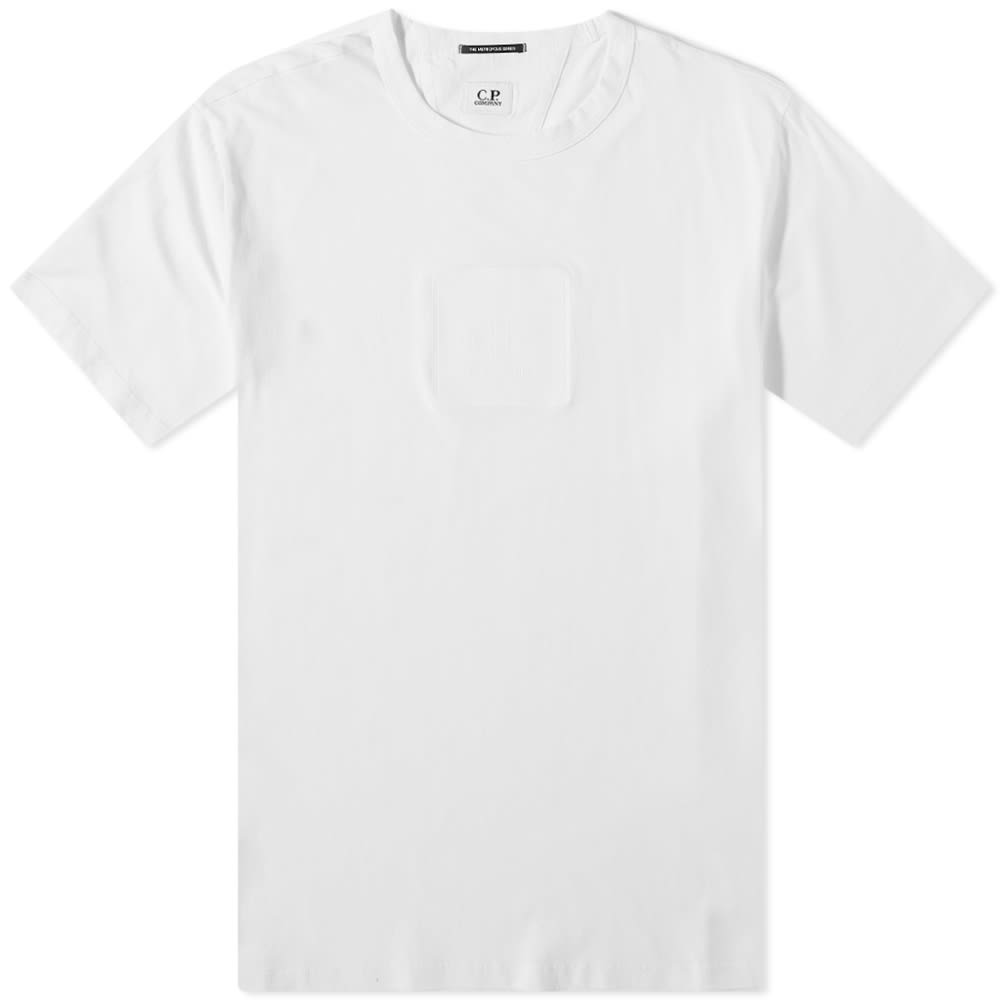 T-paita C.P. Company Metropolis Large Patch Logo Tee Valkoinen | MTS051A-005100W103, 0