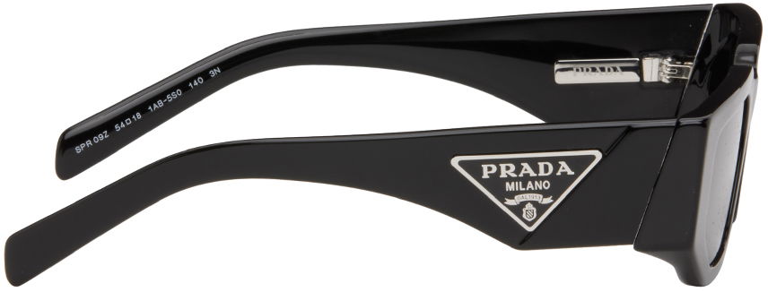 Aurinkolasit Prada Rectangular Sunglasses Musta | 0PR 09ZS 8056597744171, 1