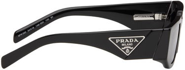 Aurinkolasit Prada Rectangular Sunglasses Musta | 0PR 09ZS 8056597744171, 1