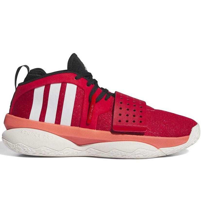 Tennarit ja kengät adidas Originals adidas DAME 8, red/white/black Punainen | IF1506