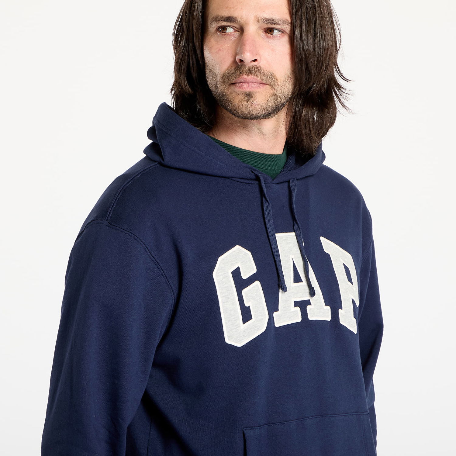 Huppari GAP Logo Hoodie Tummansininen | 868453-07, 1