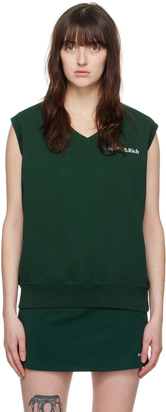 Liivi Sporty & Rich Serif Vest Vihreä | VNAW2313FO