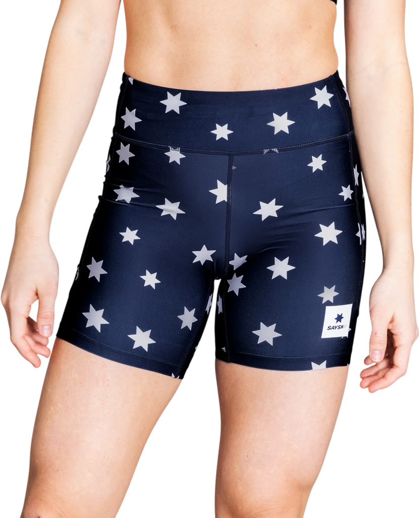 Shortsit Saysky Saysky Star Combat+ 7" Short Tights Tummansininen | nwrst30c-1028