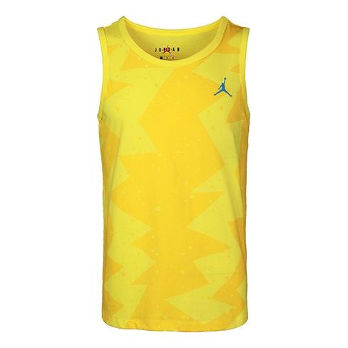 Tankkitoppi Jordan Jordan Printed Poolside Basketball Vest Keltainen | CJ6231-728