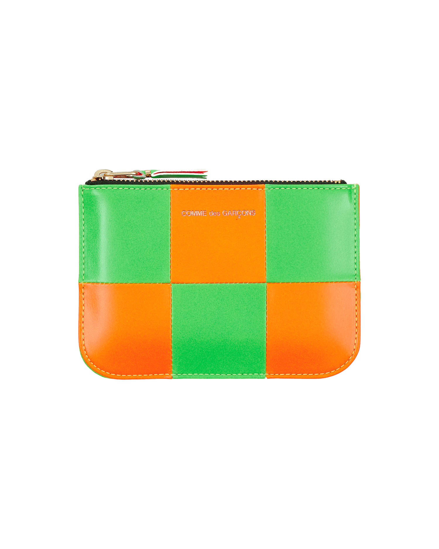 Lompakko Comme des Garçons Fluo Square Zip Pouch Monivärinen | SA8100FS 1, 1