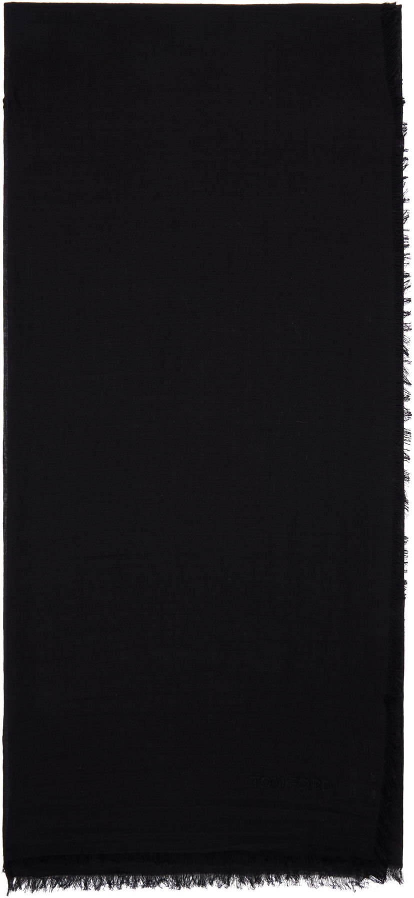 Huivi Tom Ford Day Scarf Musta | SSD016-WSS22