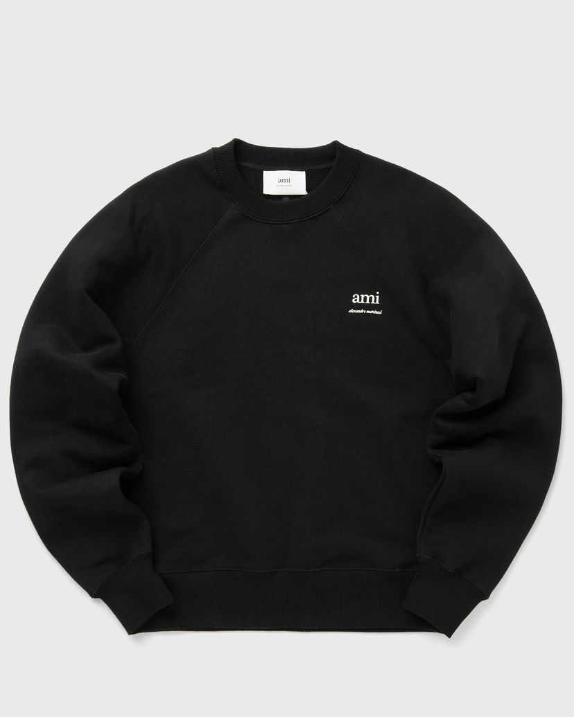 Villapaita AMI Paris Crewneck Musta | USW024.747-001