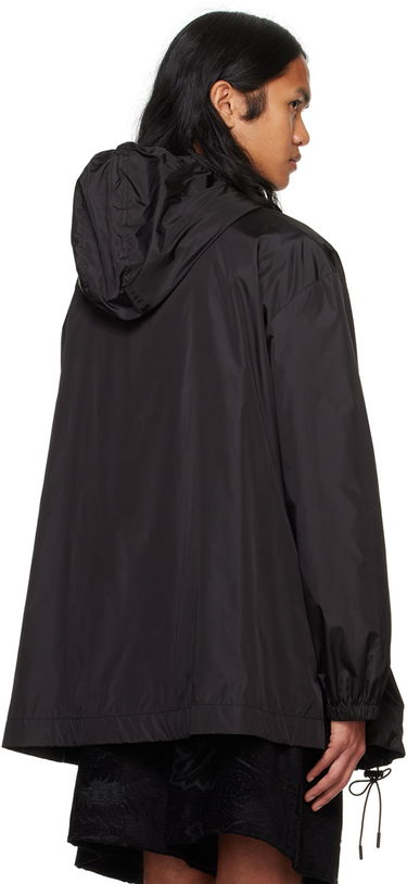 Tuulitakki Simone Rocha Simone Rocha Embellished Button Placket Parka Musta | 6105B 1067, 2