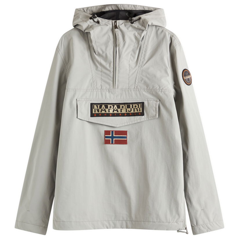 Tuulitakki Napapijri Men's Rainforest Jacket, Size Large Harmaa | NP0A4G7DH621