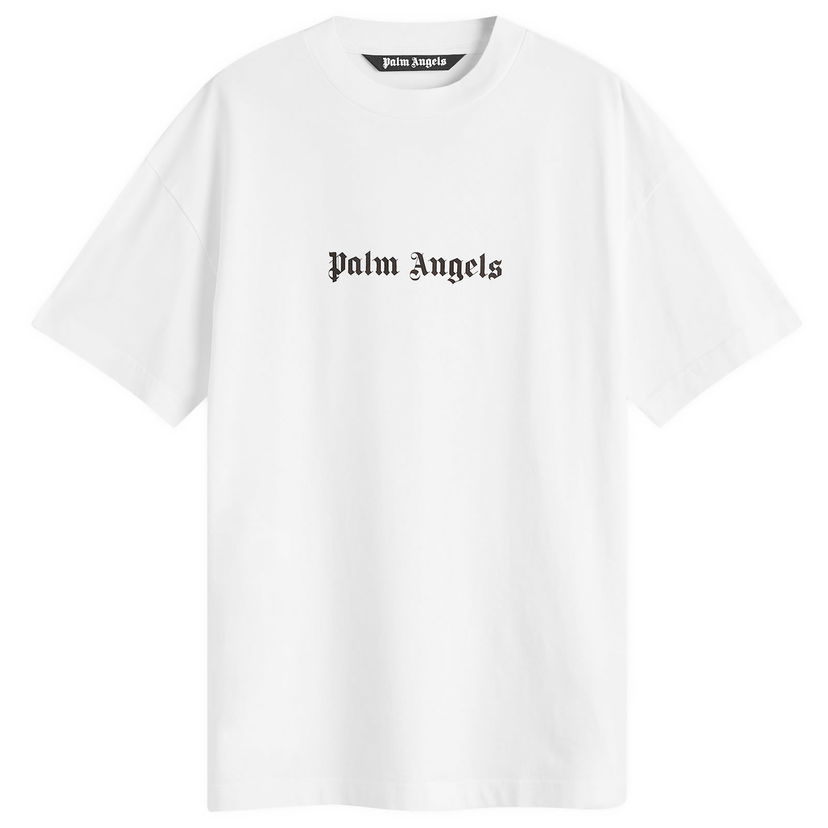 T-paita Palm Angels Slim T-Shirt With Print Valkoinen | PMAA089C99JER0030110