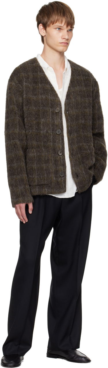 Villapaita OUR LEGACY OUR LEGACY Wool Cardigan Ruskea | M4256CD, 3