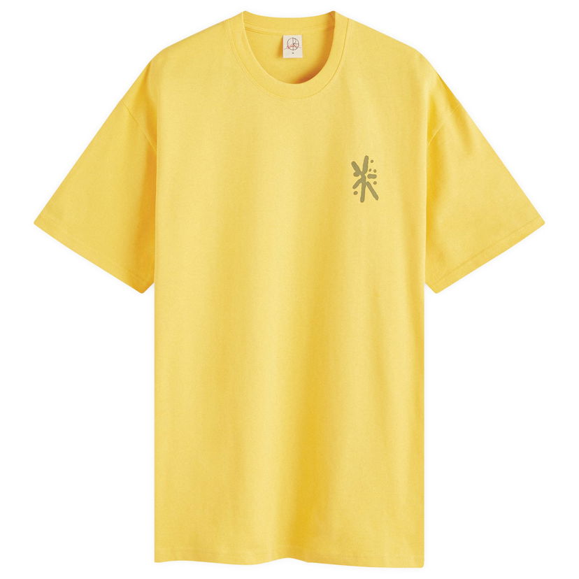 T-paita Polar Skate Co. Cosmic T-Shirt Keltainen | PSC-F24-29