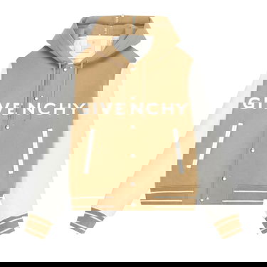 Bomber-takki Givenchy Hooded Bomber Jacket Beige | BM00XX6Y16 118, 1