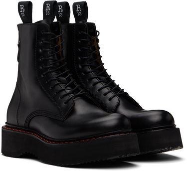 Vaatteet R13 R13 Single Stack Boots Musta | R13WS025-S001A, 3
