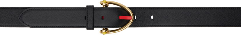 Vyöt Bottega Veneta Bottega Veneta Snake Leather Belt Musta | 805091 V4IK2