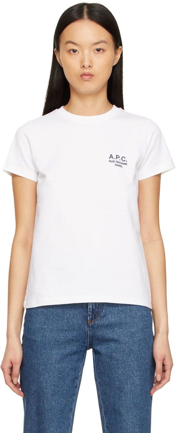 T-paita A.P.C. Denise T-Shirt Valkoinen | COEAV-F26842, 0