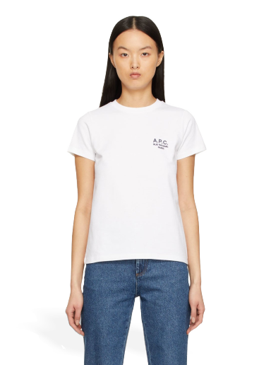 T-paita A.P.C. Denise T-Shirt Valkoinen | COEAV-F26842