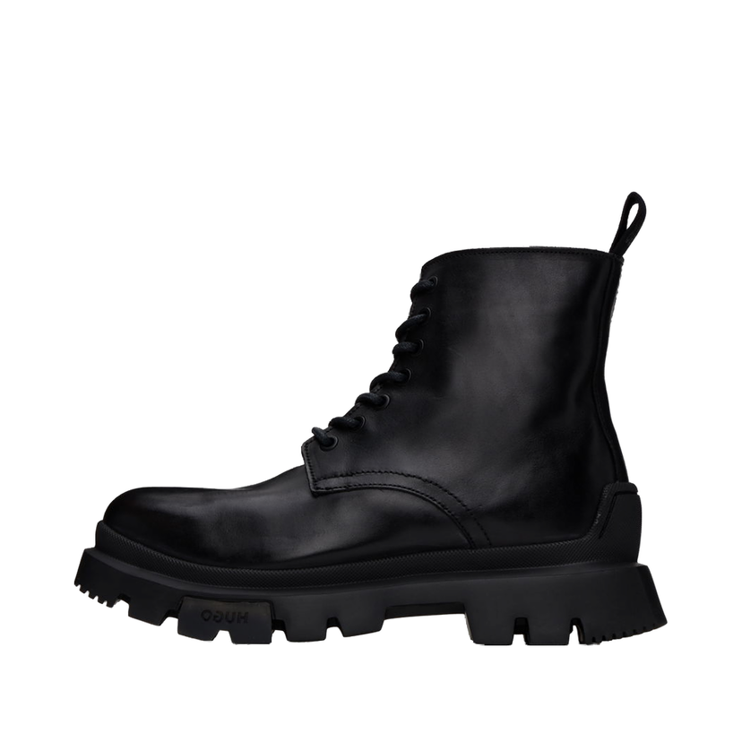 Tennarit ja kengät BOSS Polished Leather Boots Musta | 50522976