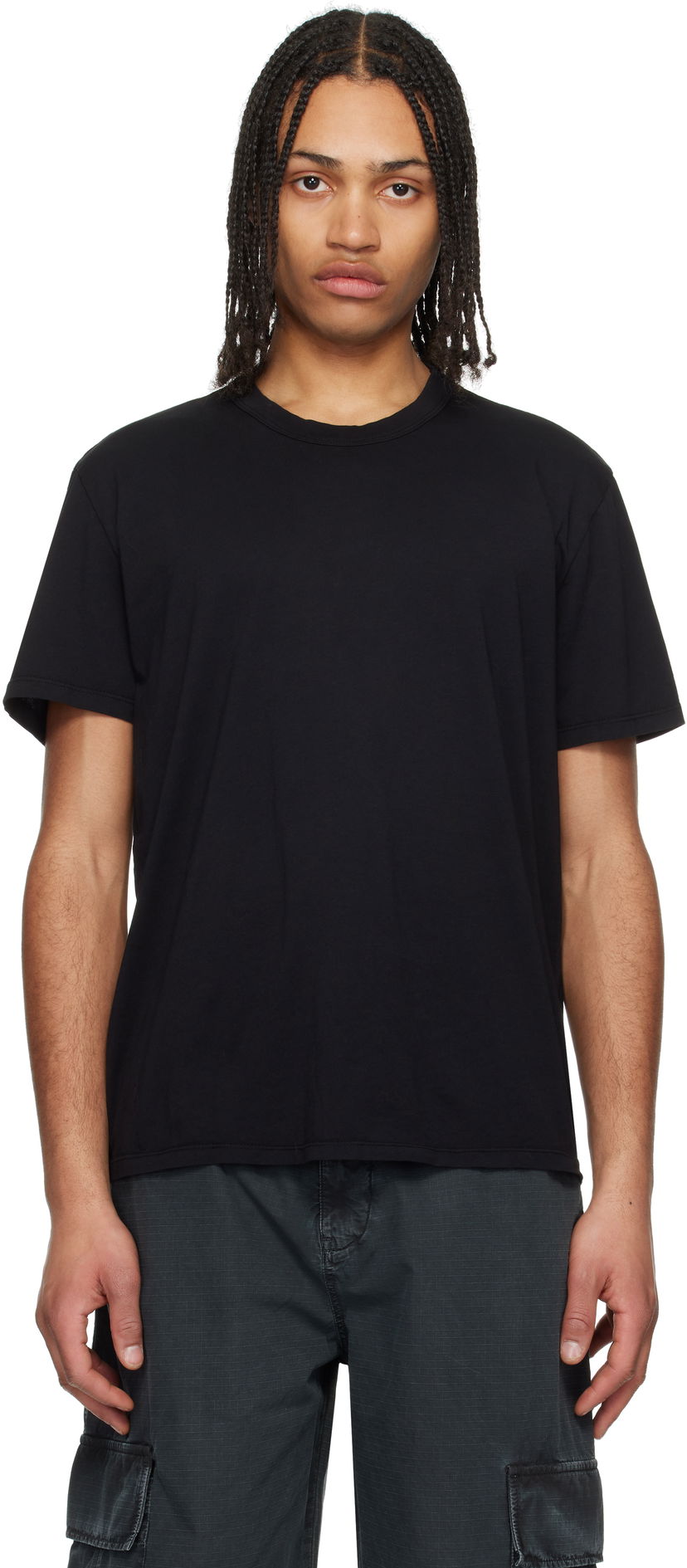 T-paita LES TIEN Les Tien Standard Classic T-Shirt Musta | CJ-2095