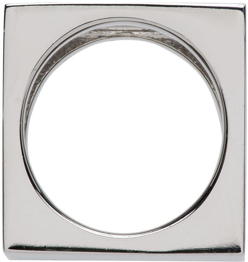 Kynttilät We11done Square Logo Dice Ring Musta | WD-AJ1-22-703-U-BK, 1