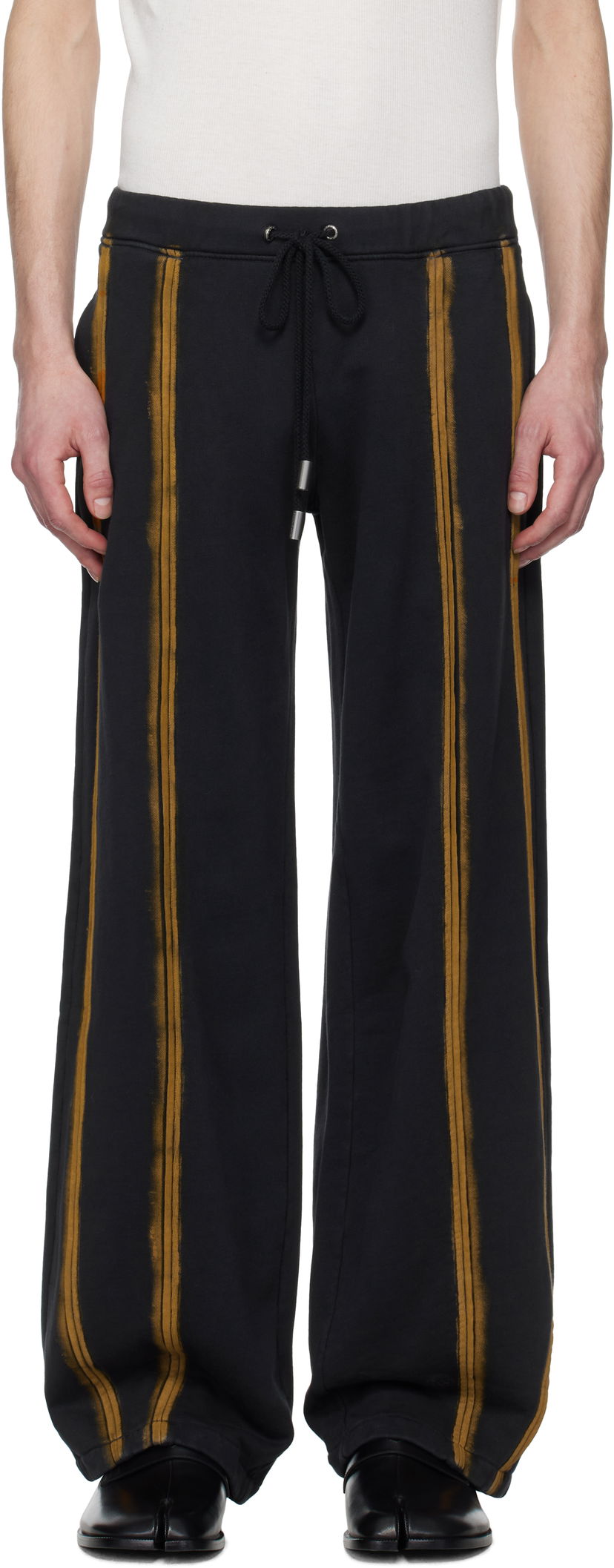 Verryttelyhousut Eckhaus Latta Eckhaus Latta 'El Sweatpant' Lounge Pants Musta | 1200-EL-PS25-D - DARKROOM