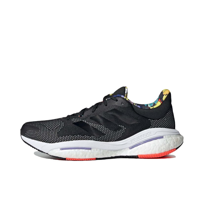 Tennarit ja kengät adidas Performance adidas Solarglide 5 Black Solar Red Purple Musta | GX5471