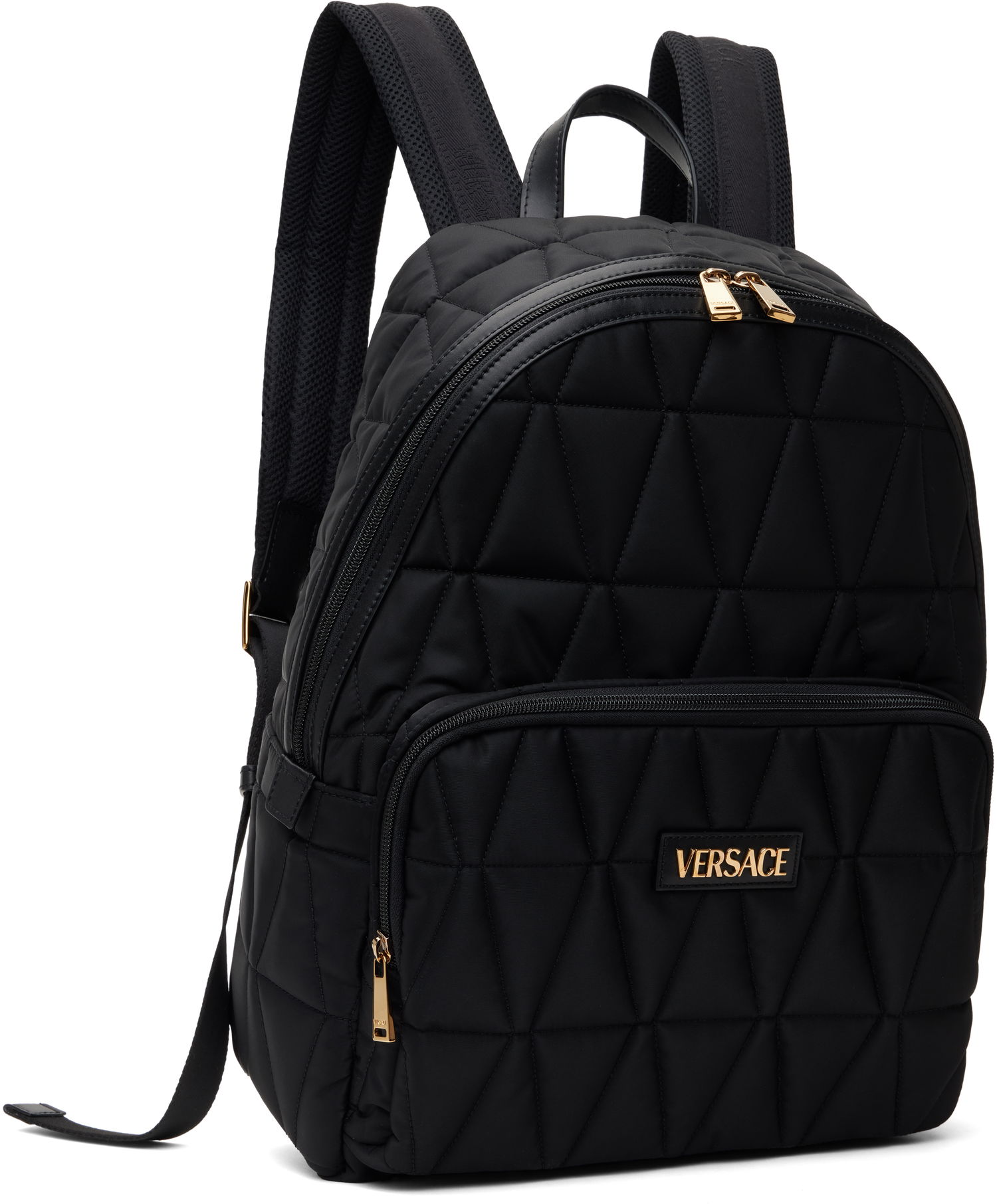 Reppu Versace Versace Myth Quilted Backpack Musta | 1018355_1A13686, 1