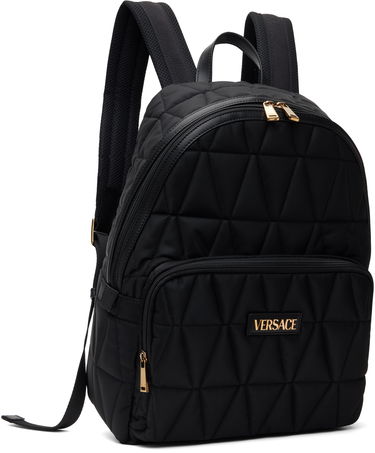 Reppu Versace Versace Myth Quilted Backpack Musta | 1018355_1A13686, 1