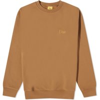 Huppari Dime Classic Small Logo Crew Sweat Ruskea | DIME23D1F18-CAP, 1