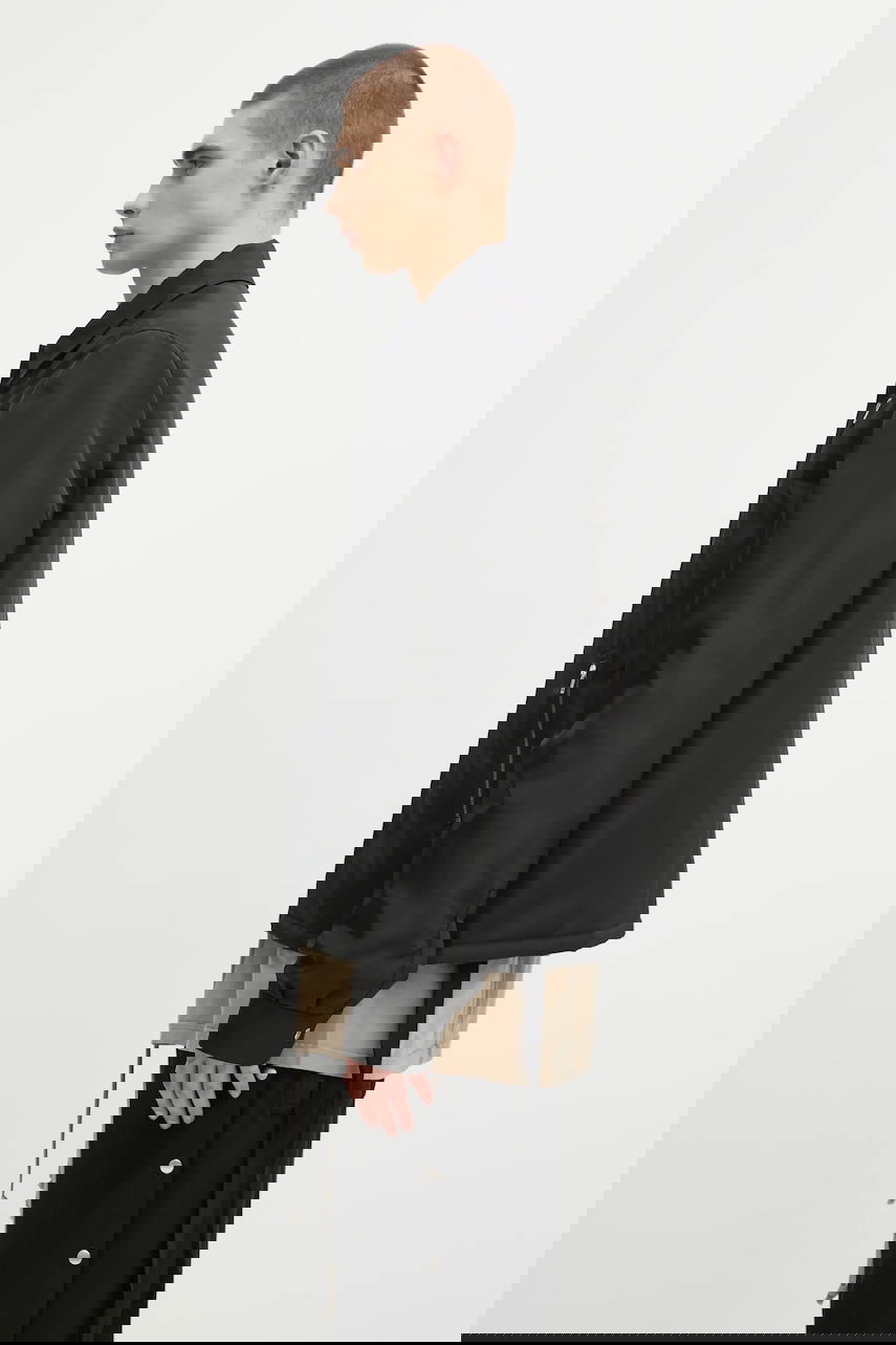 Takki Rick Owens Rick Owens DRKSHDW Zipfront Jacket Musta | DU02E7775.NCV, 1