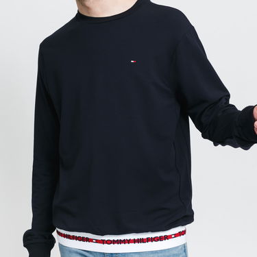 Huppari Tommy Hilfiger HWK LongSleeve Track Top Tummansininen | UM0UM01928DW5, 1