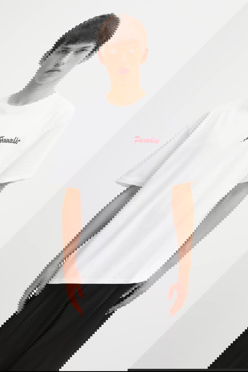 T-paita WACKO MARIA T-shirt with Paradise Print Valkoinen | 25FW.WMT.WT10, 0