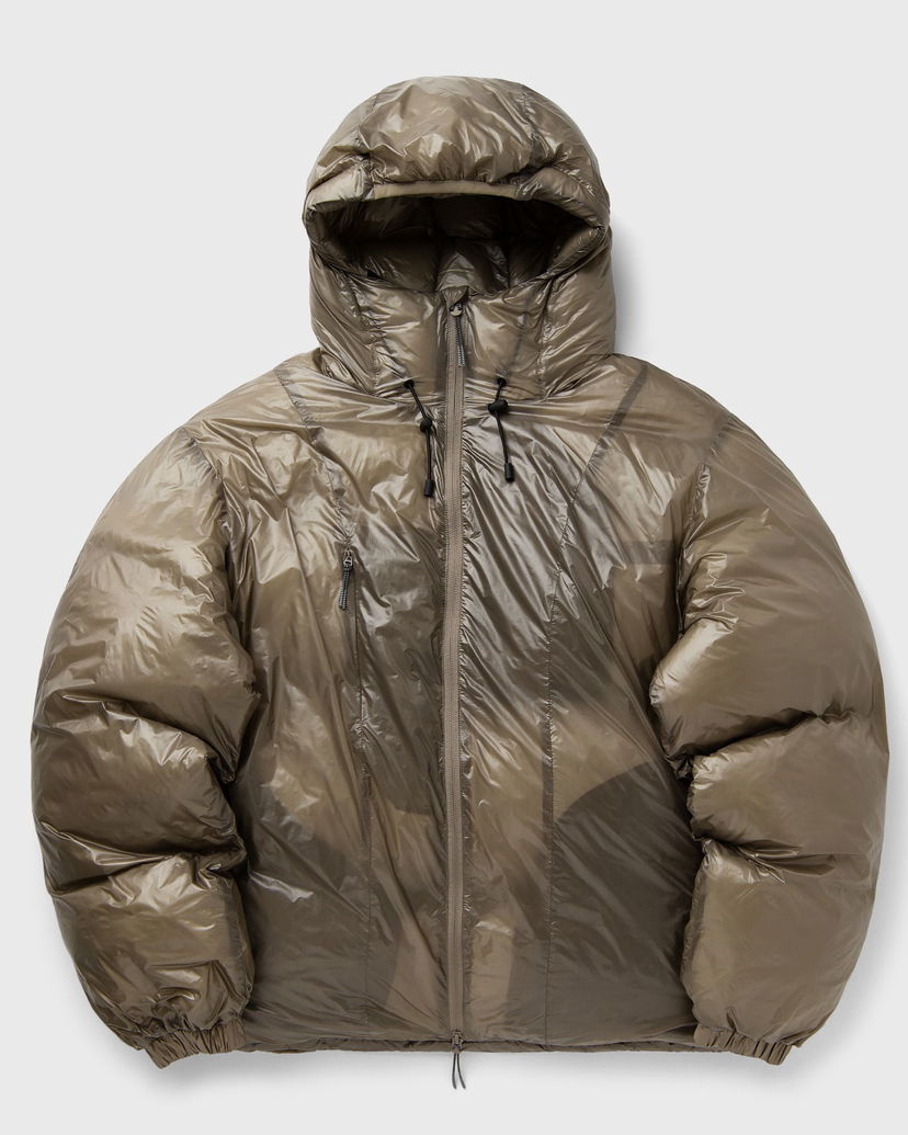 Puffer takki ROA Smooth Hooded Puffer Down Jacket Ruskea | RBMW0541FA356