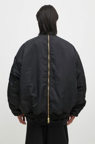 Bomber-takki VETEMENTS Alpha Industries Edition Reversible Bomber Jacket Musta | UA66JA310B, 4