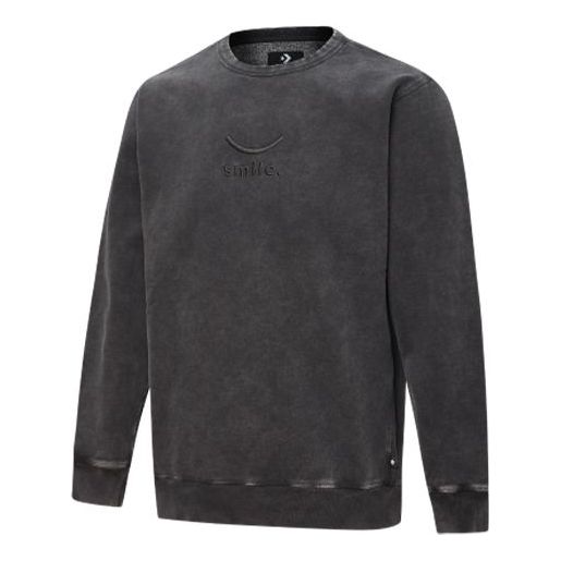 Villapaita Converse Jack Purcell Crewneck Sweatshirt Musta | 10021572-A01, 0