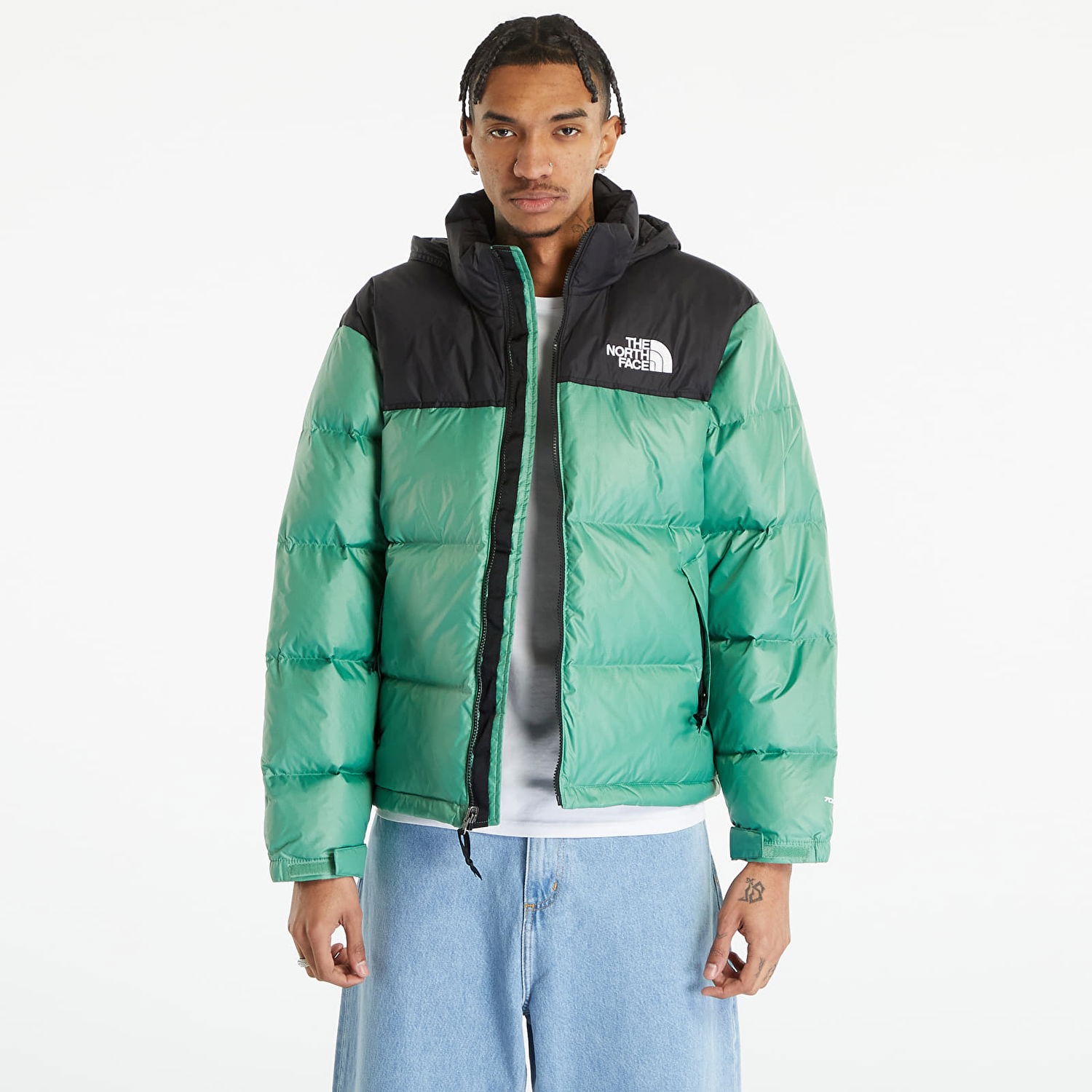 Puffer takki The North Face 1996 Retro Nuptse Jacket Vihreä | NF0A3C8DN111, 0
