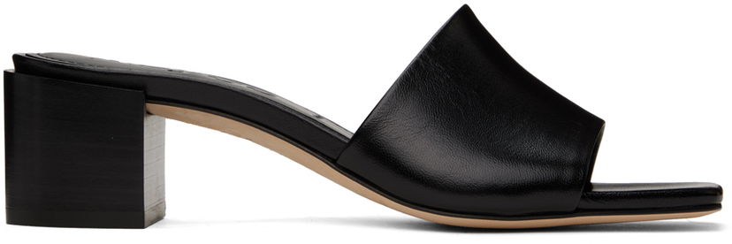 Vaatteet Aeyde Aeyde Lissy Heeled Sandals Musta | A11-HS-ADRS45BL-0122-800-007