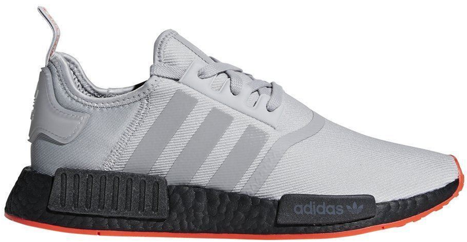 Tennarit ja kengät adidas Originals NMD R1 Grey Solar Red Harmaa | F35882, 0