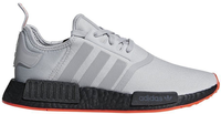 NMD R1 Grey Solar Red