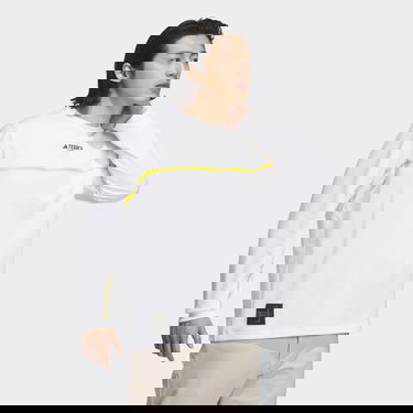 T-paita adidas Performance National Geographic Long Sleeve Tech Valkoinen | IL8976, 2