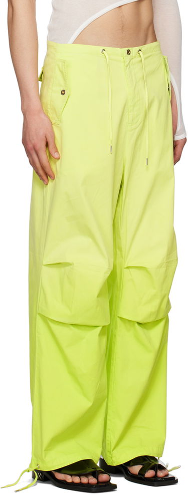 Cargo housut Dion Lee Sunfade Drawstring Trousers Vihreä | C2126S23, 1