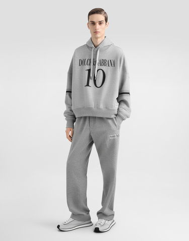 Verryttelyhousut Dolce & Gabbana Dolce & Gabbana Stretch Jersey Jogging Pants Harmaa | GP109TG7O2NS8290, 1