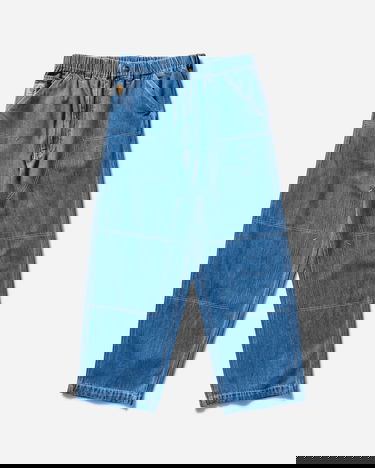 Cargo housut Carhartt WIP Double Knee Stone Washed Pants Sininen | A242055 106, 0